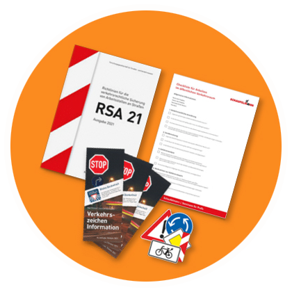 RSA 21 Schulungsmaterial mit Richtlinien und Verkehrszeichen Unterlagen